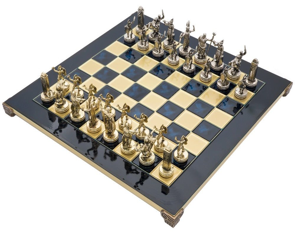 Coffret Cadeau Homme : Jeu D'échecs En Bois + Flasque Inox 270 Ml – Neuf