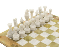Jeu d’échecs Alghero en onyx et marbre