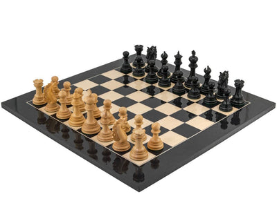 Ensemble d'Échecs Constantine en Ébène