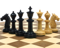 Ensemble d'Échecs Bath en Ébène et en Noyer