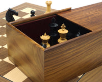 Ensemble d'Échecs Bath en Ébène et en Noyer