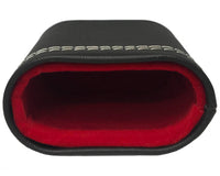 Ensemble de gobelets de backgammon en cuir synthétique