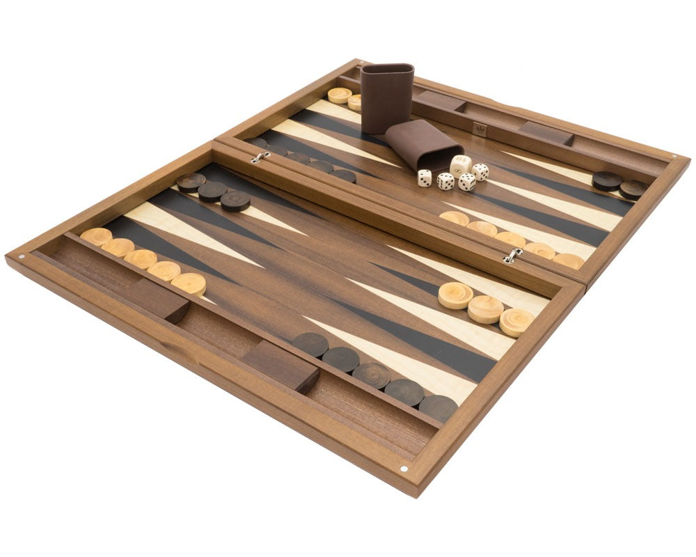 Le jeu de backgammon de luxe Dal Negro York