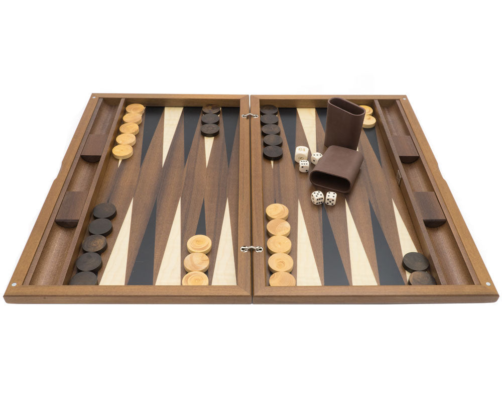 Le jeu de backgammon de luxe Dal Negro York