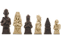 Berkeley Chess Pièces d’échecs égyptiennes Russet