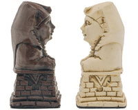Berkeley Chess Pièces d’échecs égyptiennes Russet