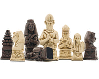 Berkeley Chess Pièces d’échecs égyptiennes Russet