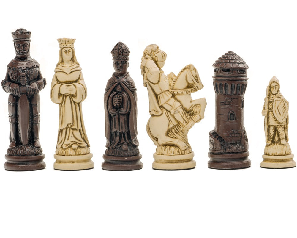 Berkeley Chess Camelot Russet — Pièces d’échecs