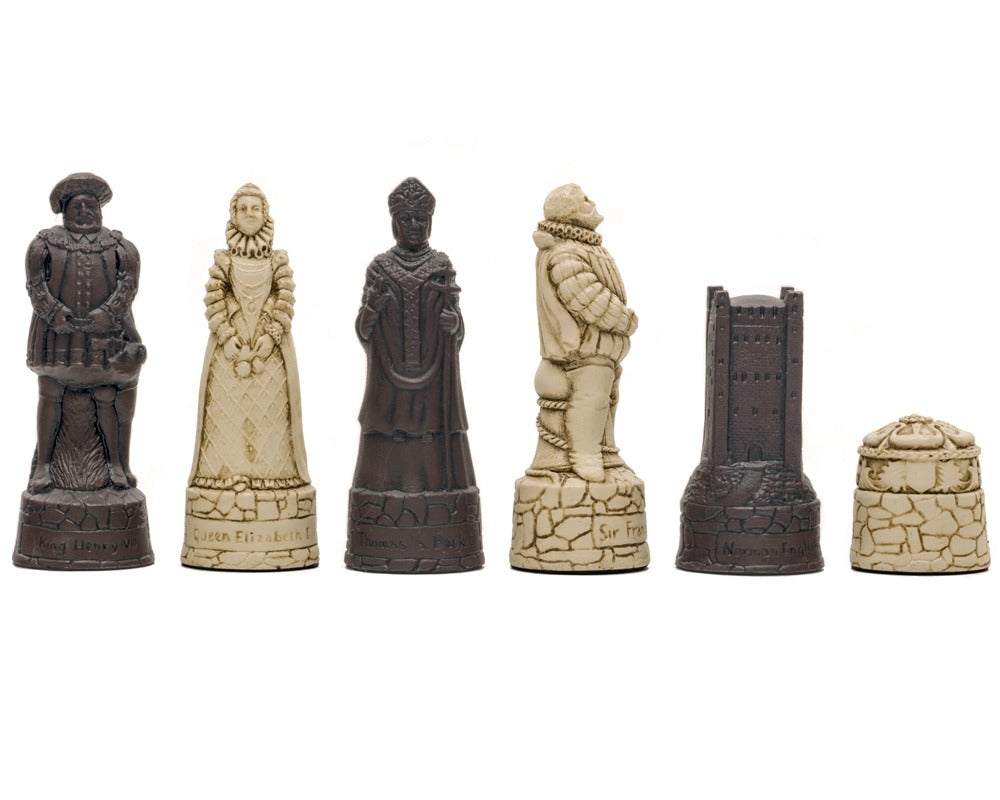 Pièces d’échecs Berkeley Chess English Russet