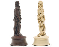 Pièces d’échecs Berkeley Chess Elizabethan Russet