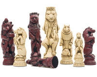 Berkeley Chess Reynard the Fox — Pièces d’échecs Cardinal