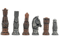 Pièces d’échecs victoriennes métalliques Berkeley Chess