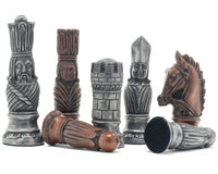 Pièces d’échecs victoriennes métalliques Berkeley Chess