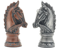 Pièces d’échecs victoriennes métalliques Berkeley Chess
