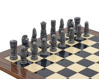 Pièces d’échecs victoriennes métalliques Berkeley Chess