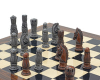 Pièces d’échecs victoriennes métalliques Berkeley Chess