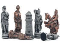 Berkeley Chess Pièces d’échecs romaines métalliques
