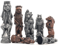 Berkeley Chess Reynard the Fox Pièces d’échecs métalliques