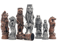 Berkeley Chess Reynard the Fox Pièces d’échecs métalliques