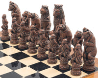 Berkeley Chess Reynard the Fox Pièces d’échecs métalliques