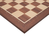 Échiquier en bois incrusté n° 5 de 48 cm avec notation