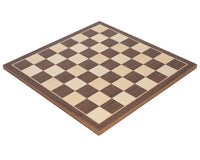 Échiquier en noyer et érable, 32 cm