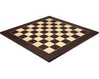 Échiquier de luxe en wengé et en érable, 60 cm