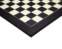 Échiquier de luxe en érable et noir de 45 cm
