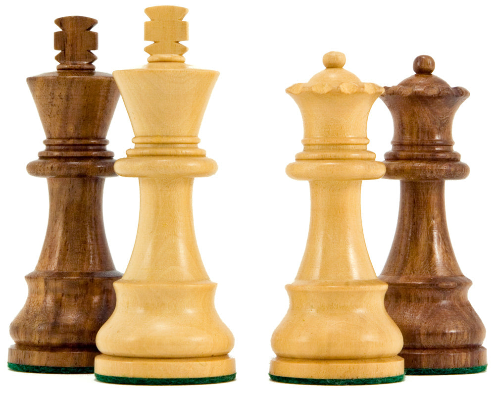 Cavalier à tête basse Sheesham Staunton Pièces d'échecs 3.25 Inches