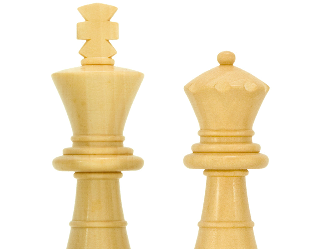 Pièces d'échecs en buis ébonisé Emerald Series 3.25 Inches