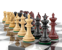 Corinthian Tres Corone — Pièces d’échecs de luxe — 6,4 cm