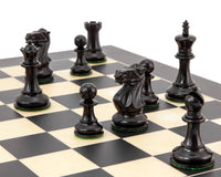 Série Highgrove — Pièces d’échecs Staunton ébonisées — 7,6 cm