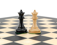 Série Highgrove — Pièces d’échecs Staunton ébonisées — 7,6 cm