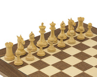 Columbus Series — Pièces d’échecs en ébène — 10,2 cm