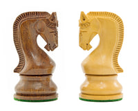 Pièces d’échecs Série Leningrad en acacia - 10,2 cm