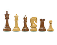 Pièces d’échecs Série Leningrad en acacia - 10,2 cm