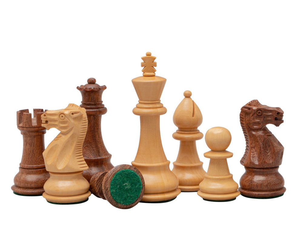 3.5 Inch Classic Staunton Chessmen Acacia Wood