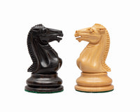 Pièces d’échecs Rochester en ébène - 10,2 cm