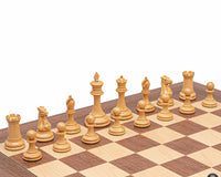 Pièces d’échecs Rochester en ébène - 10,2 cm