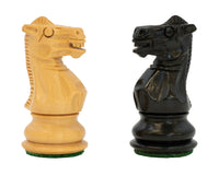 Kingsclere — Pièces d’échecs Staunton en ébène — 6,4 cm