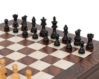 Kingsclere — Pièces d’échecs Staunton en ébène — 6,4 cm