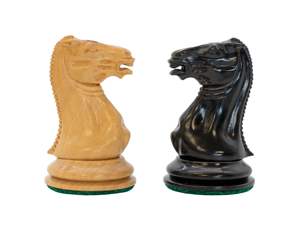 Jeu d'échecs en ébène JJ Cooke de 9 cm