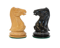 JJ Cooke — Pièces d’échecs ébonisées — 8,9 cm