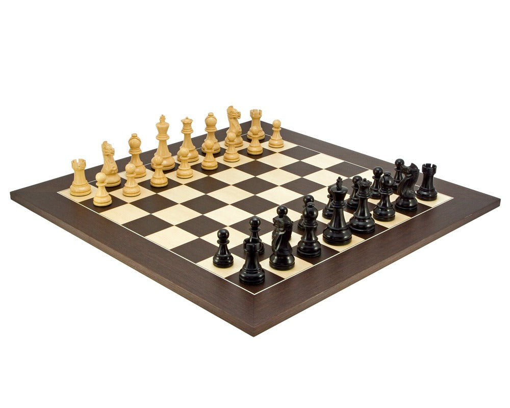 Jeu d’échecs Frankfurt en wengé — Grand