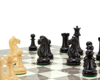 Jeu d’échecs Oxford en loupe de frêne