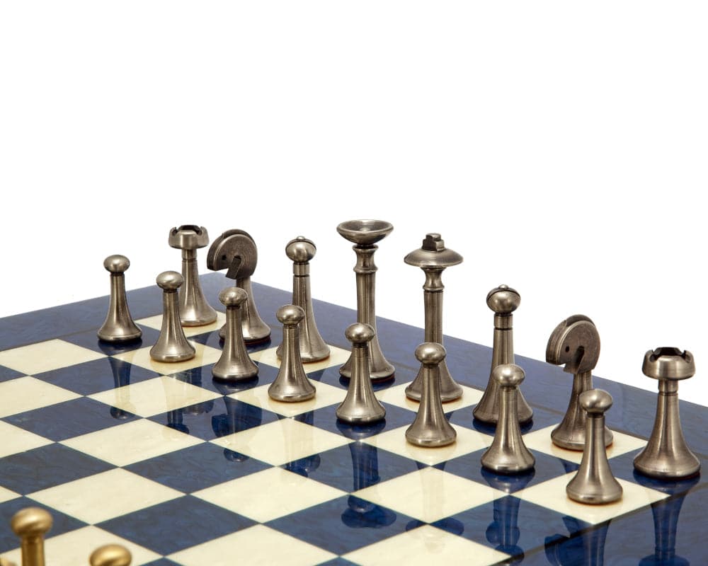 Ensemble d'Échecs Blue Metropolis (Hover Image)