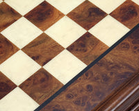 Finnesburg — Jeu d'échecs traditionnel en laiton et en bois de bruyère
