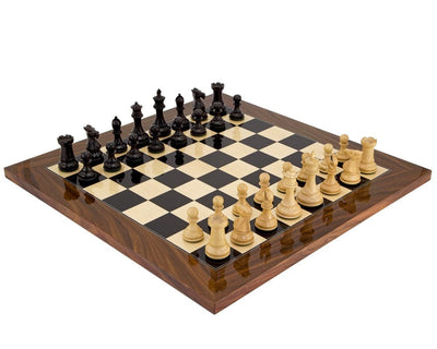 Ensemble d'Échecs Élégant en Palissandre