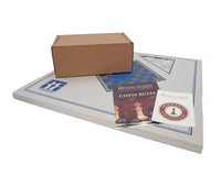 Jeu d’échecs Staunton noir de compétition avec coffret de rangement pour pièces d’échecs