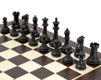 Victoria — Jeu d’échecs de tournoi en wengé ébonisé